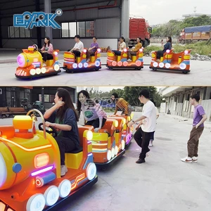 Shopping Mall Popular for Kids Indoor Train Ride Operated Battery Trackless Train