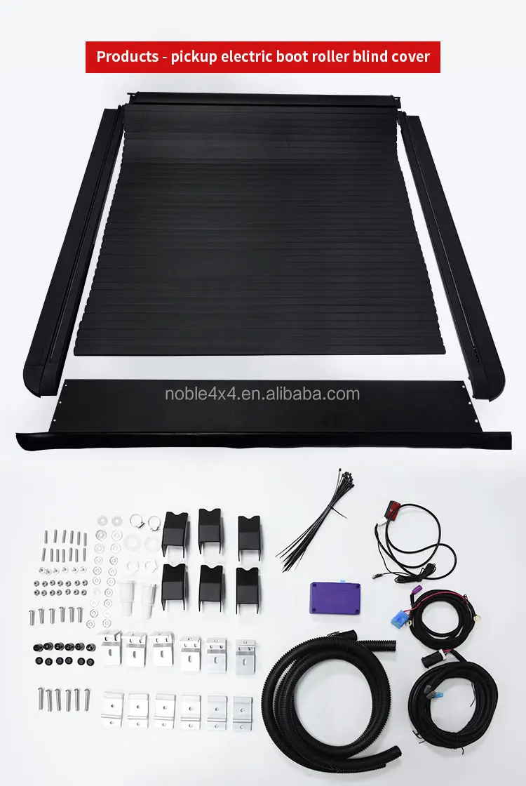 Wholesale Waterproof Truck Electric Electric Roller Shutter Cover Pickup Bed Cover for GMC SIERRA supplier