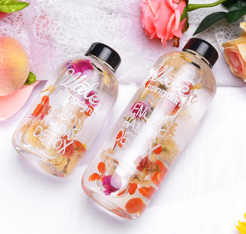 Factory 600ml Clear Plastic Pongdang Drinking Water Bottle With