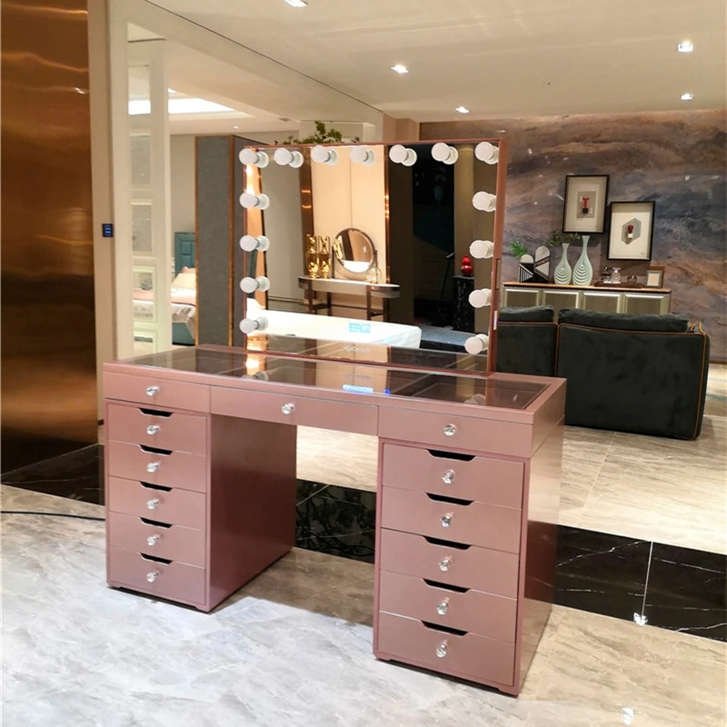 Wholesale New design Rose Gold vanity set dressing table with and From m.alibaba.com