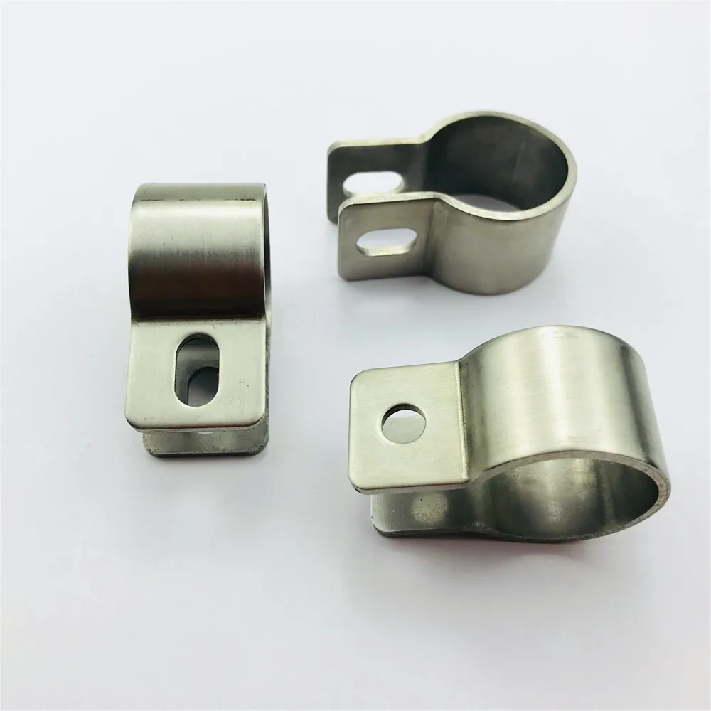 manufacturers metal spring hose mounting bracket galvanized pipe stainless steel clamp