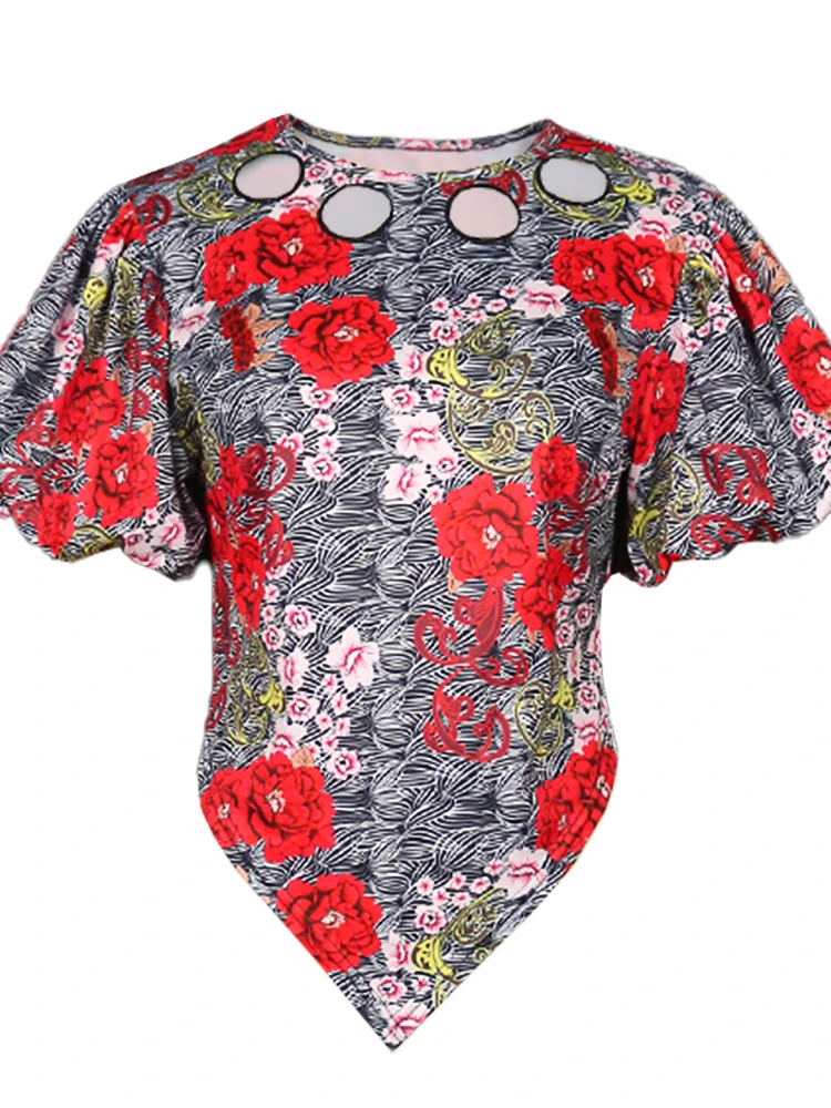 https://ae01.alicdn.com/kf/S2fa8f17a83364cf0b82a8760821905da6/Printed-Blouse-Red-Floral-Patchwork-Short-Puff-Sleeve-Hollow-Out-O-Neck-Summer-Fashion-Tops-for