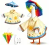 exclusive design-pastoral raincoat-5-piece set