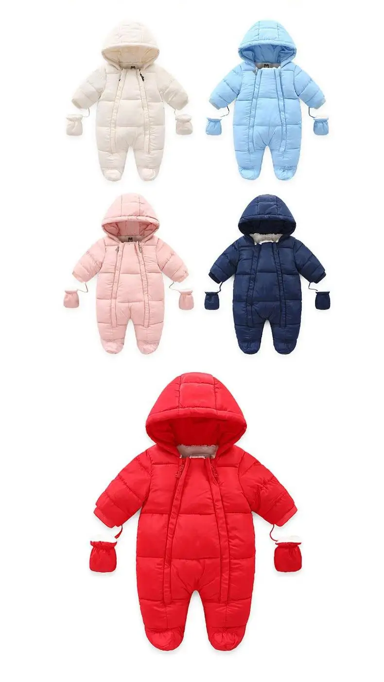 High Quality Polyester Baby Clothes Winter Thick Zipper Flannel Baby