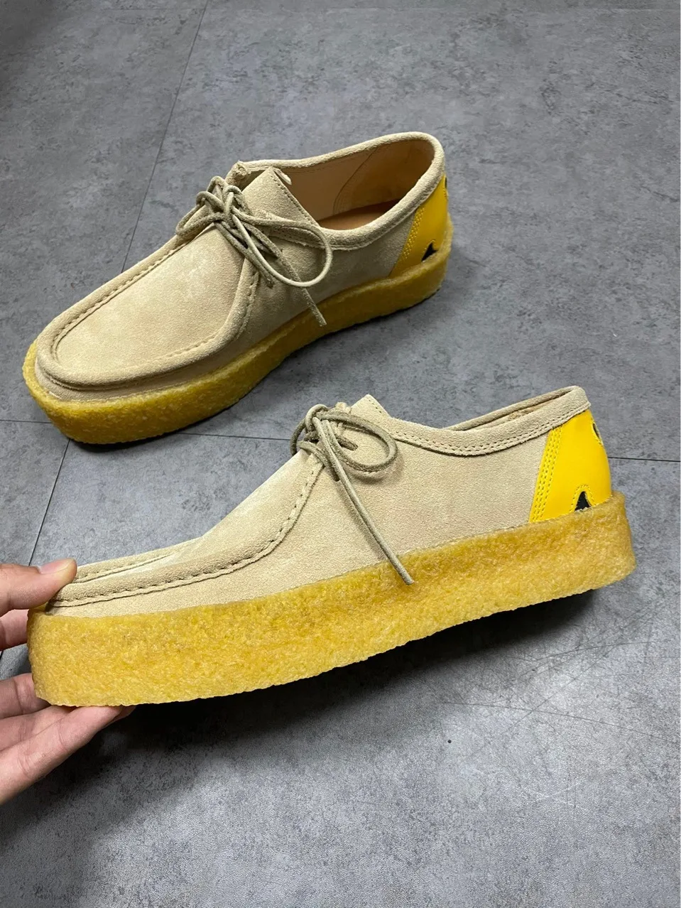 Factory direct sales new design spring autumn and summer low-top casual men's shoes raw sole first layer cowhide upper