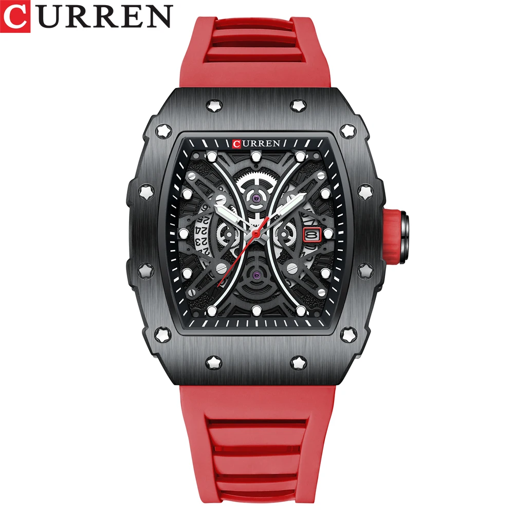 Curren3sさま専用 CURREN 8084 Men's Quartz Watch Luxury Fashion Silvery