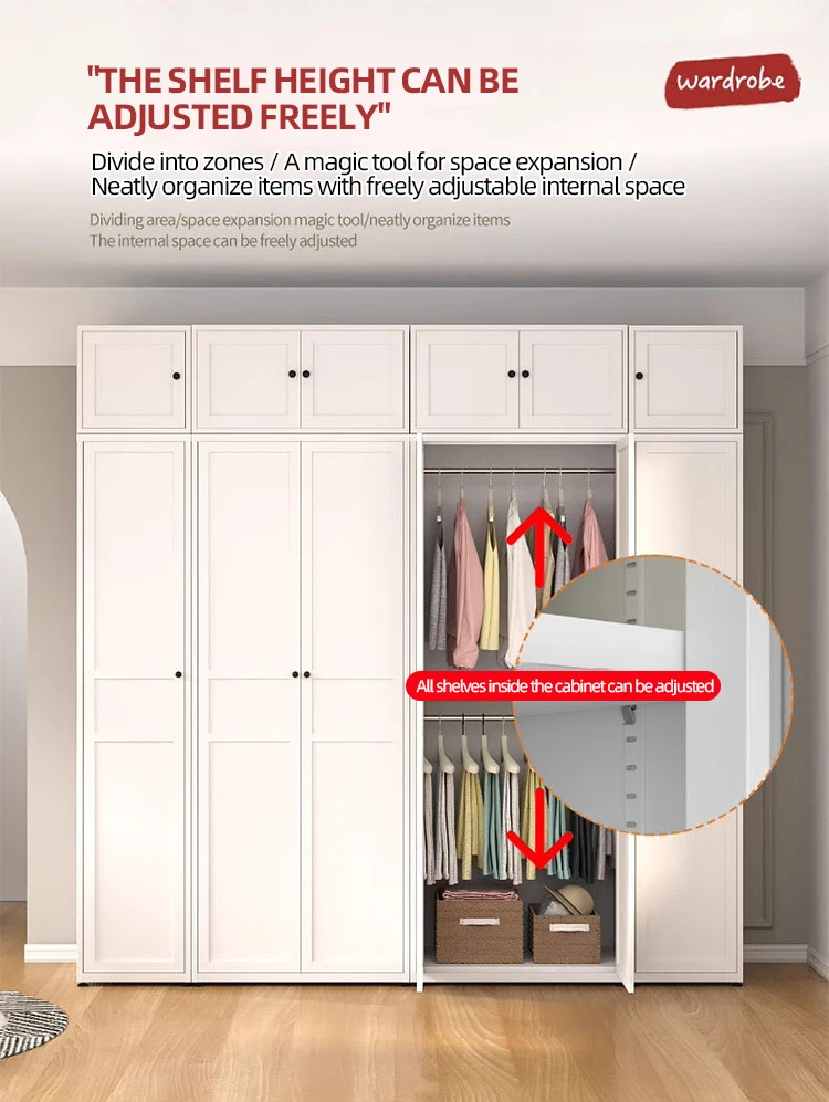 2 Swing Door Metal Almirah Storage Clothes Cabinet Steel Wardrobe for School Furniture manufacture