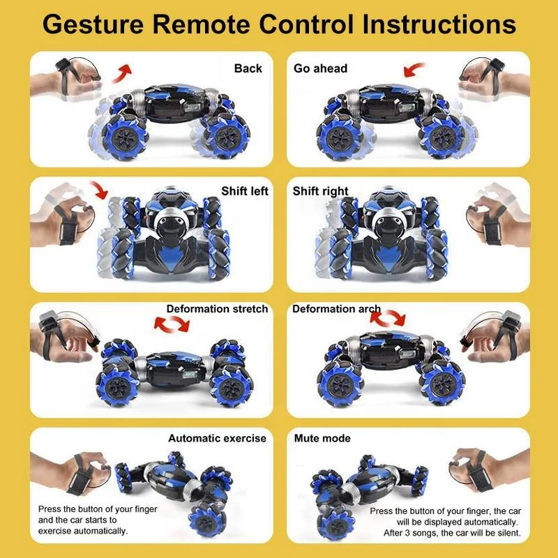 Wireless finger, remote, STUNT outlet CAR