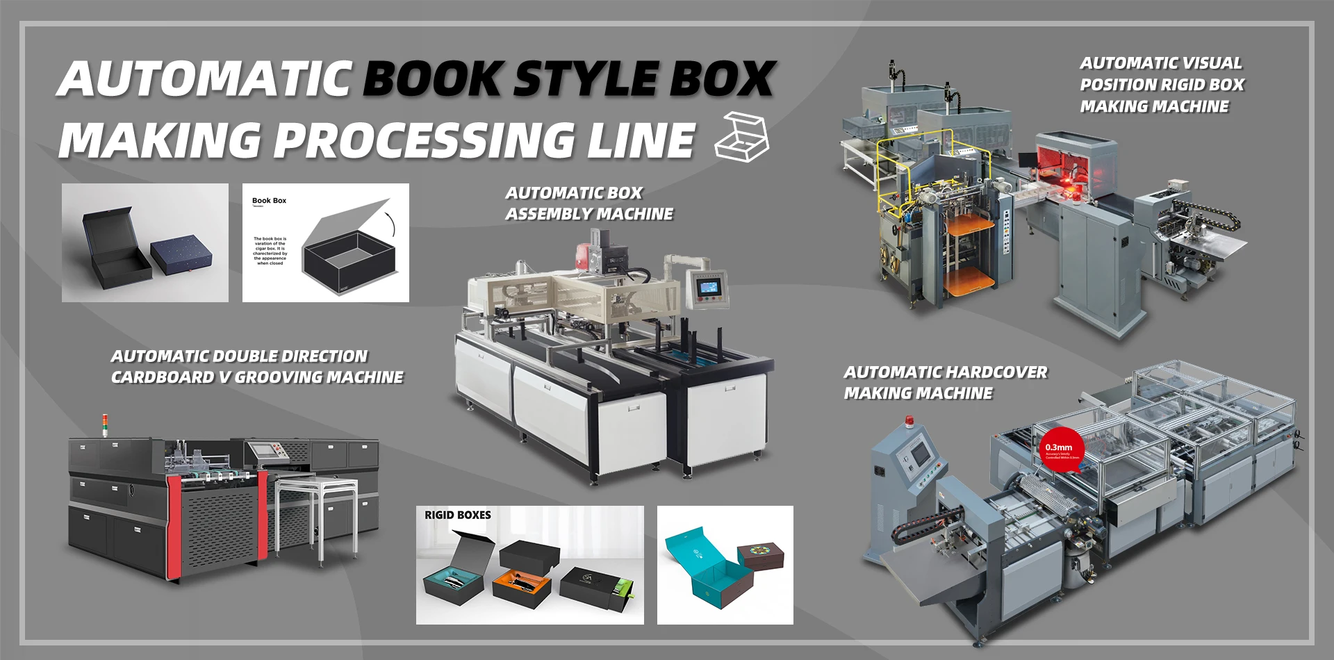 2024 Full Automatic Type Industrial Factory High Quality High Speed Carton Paperboard Cardboard V Grooving Machine for Rigid Box