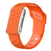 Caucho de silicona naranja
