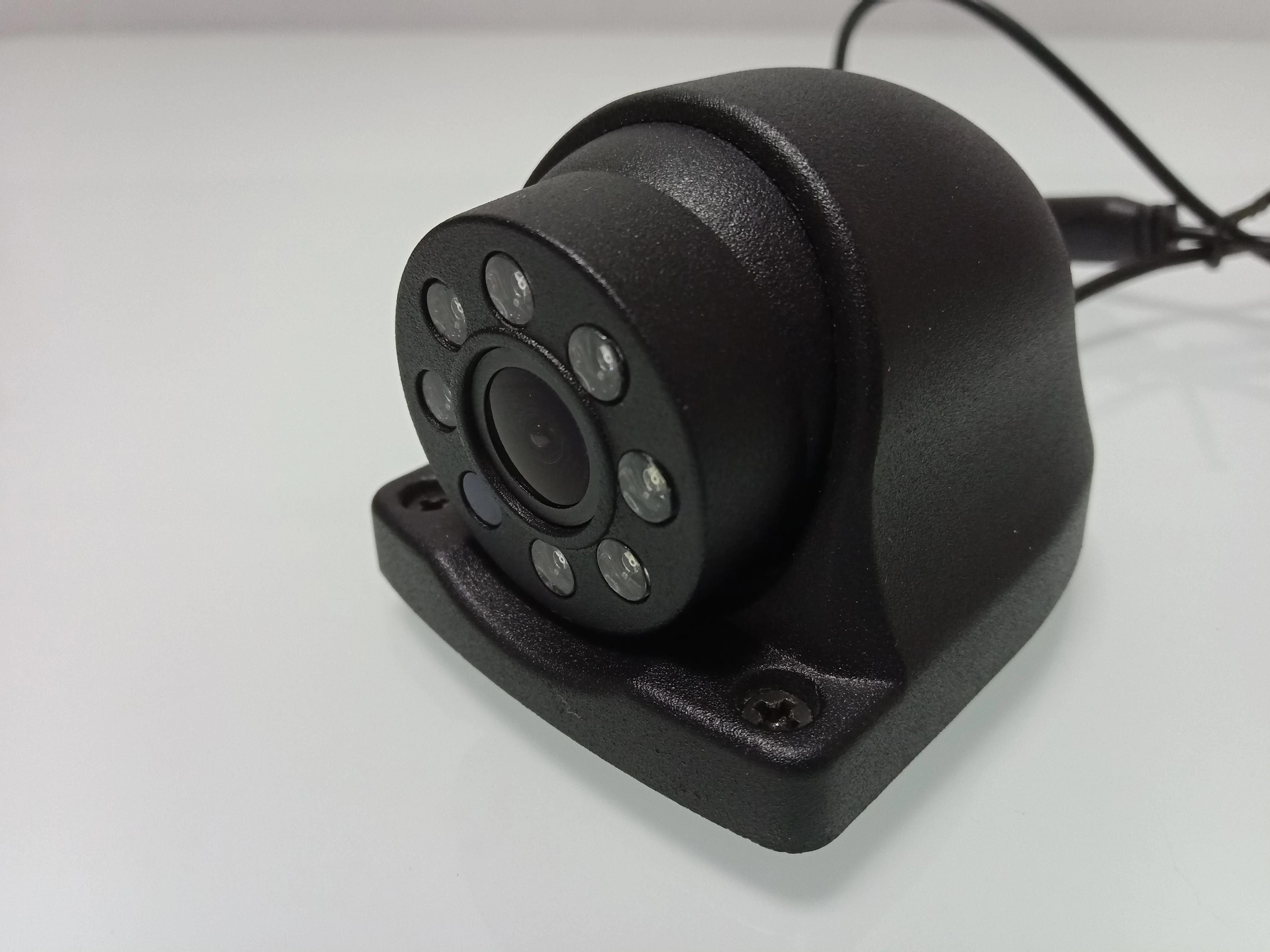 hd dc12红外夜视防水汽车停车后视摄像头侧面金属外壳汽车摄像头