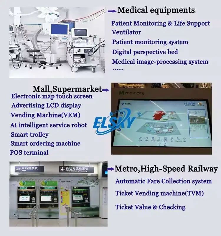 Factory Price Customized Industrial Panel Pc 8.4 10.4 12.1 17 19 21.5inch J6412 I3/I5/I7CPU Capavitivetouch Screen Computer