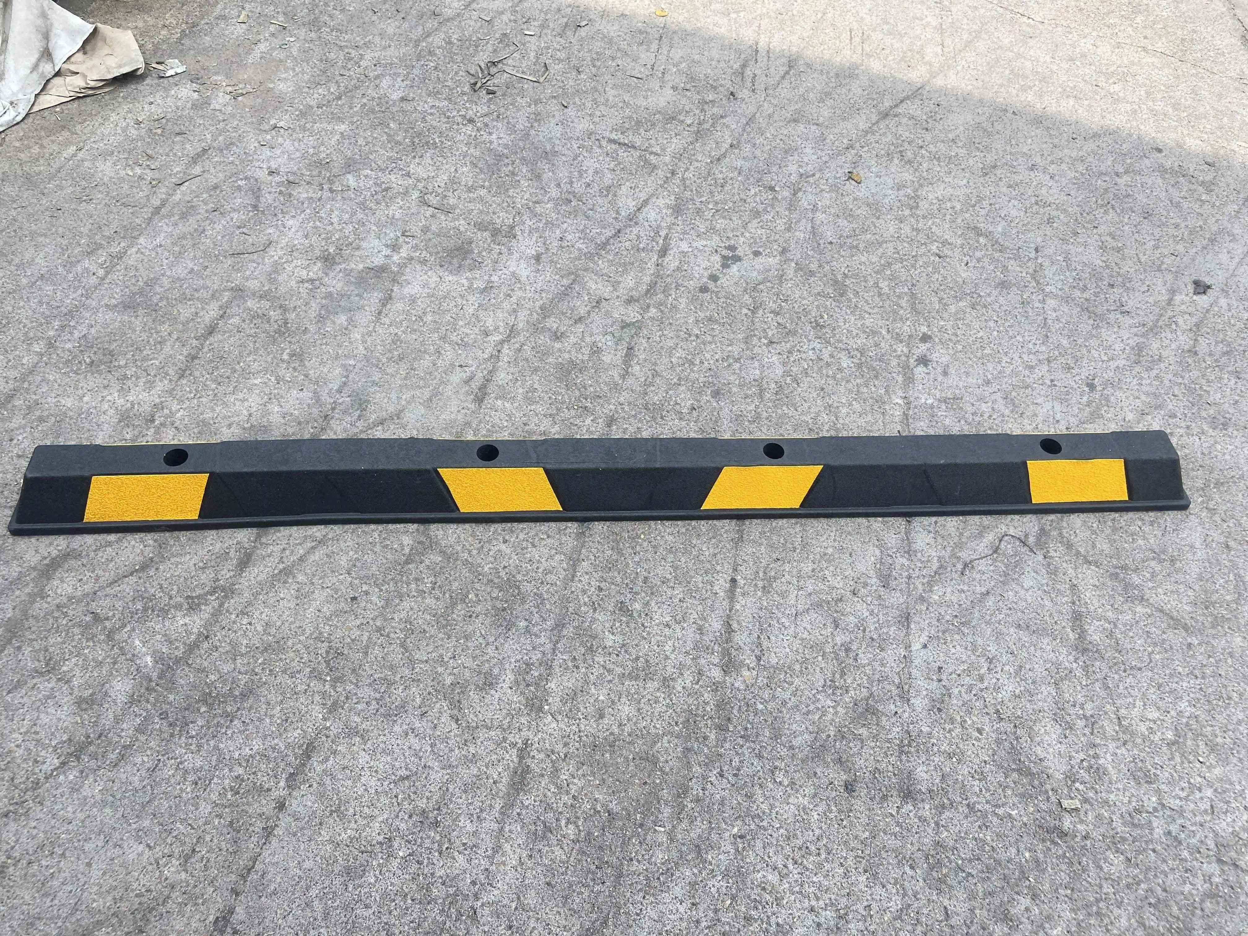 Heavy Duty Rubber Curb Parking Curb Car Parking Stop for Garage and Driveway details