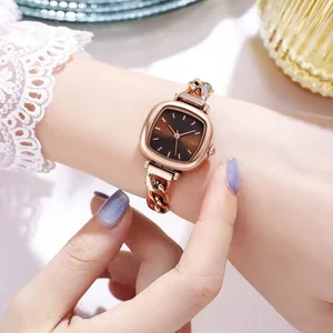 Light Luxury Women Watch New Customize Design Oval Shape Ladies Watch Fashion Style Luxury Watch for Women