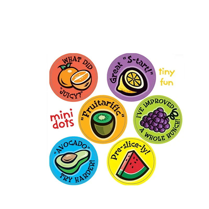 Custom Stinky Scratch and Sniff Stickers Scented Acid Free Reward Sticker for Your Products