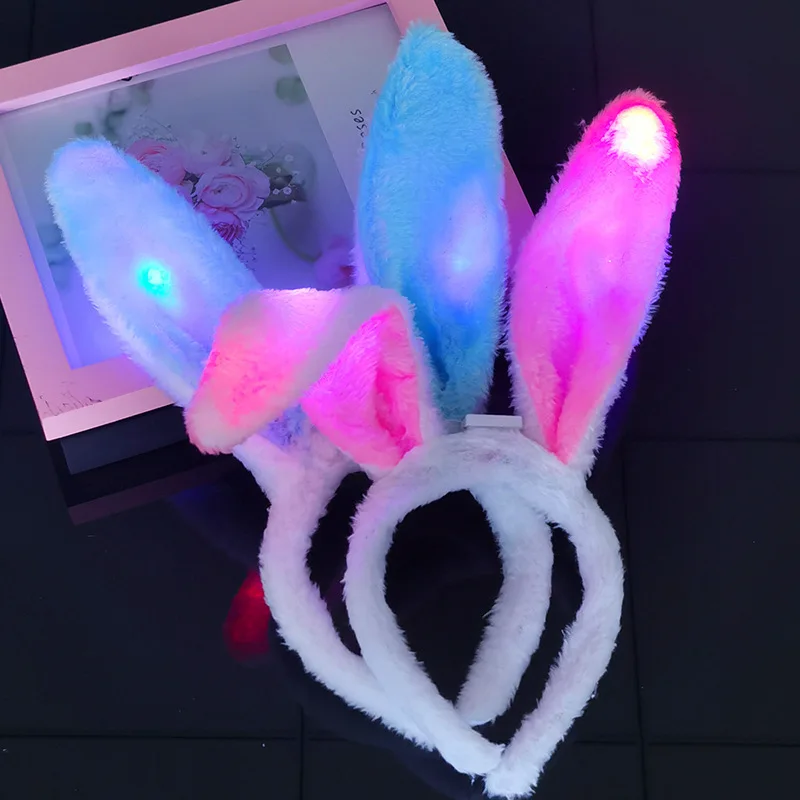 Costume Accessories Light up Rabbit Easter Rabbit Ears Headband ...