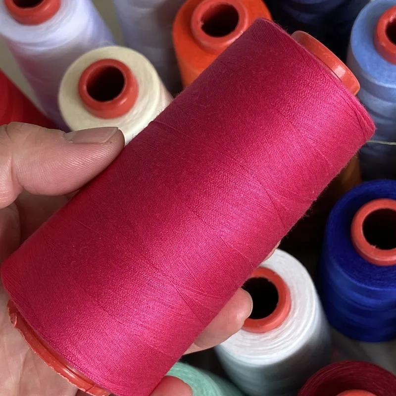100g Wholesale Multicolor 100 Polyester Filament High Strength Sewing