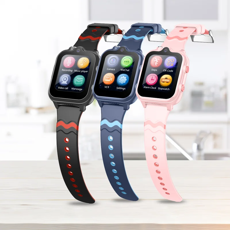 Wonlex KT18 Dual Camera Video Call 4G Kids Watch With Sim Card Kids Sim Smart Watch Gps Baby Watch