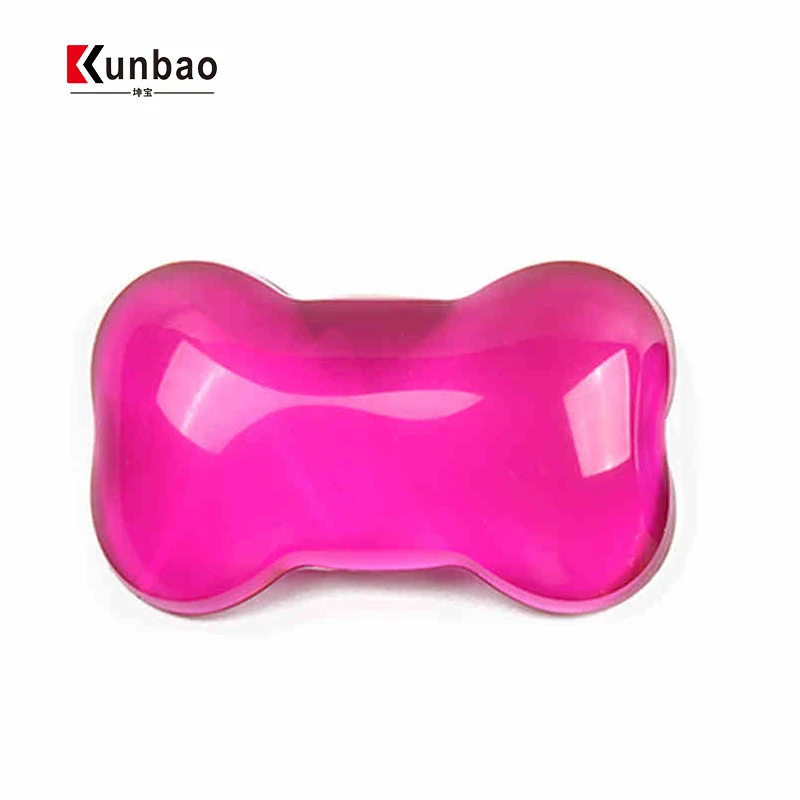 Bone Shape Transparent Cooling Gel Non-Slip Wrists Rest Support Mouse Wrist Pad Wrist Rest Pad