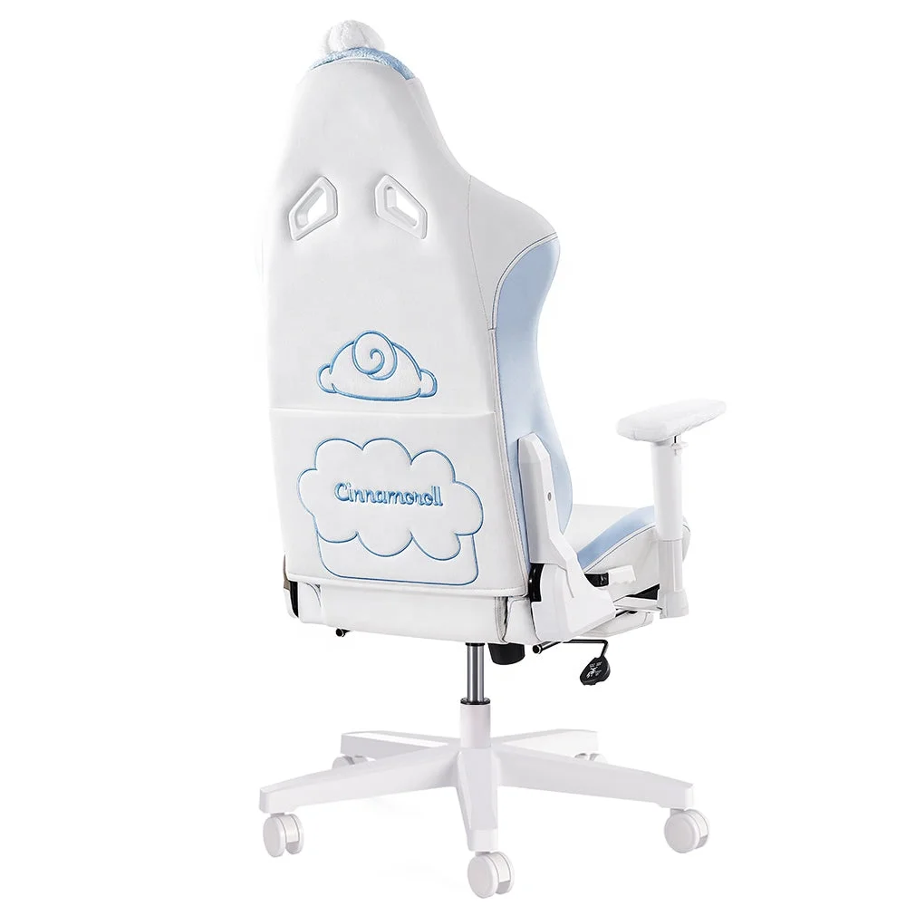 A set of desk and Cinnamoroll Gaming Chair AutoFull Sanrio AF101WSB-CB NEW