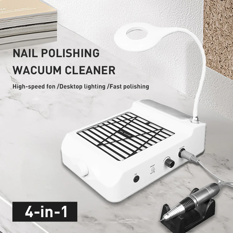 AT-NM-017 Source factory 60w turbine adjustable speed with filter nail dust collector factory