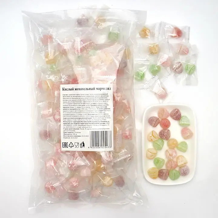 Sour gummy