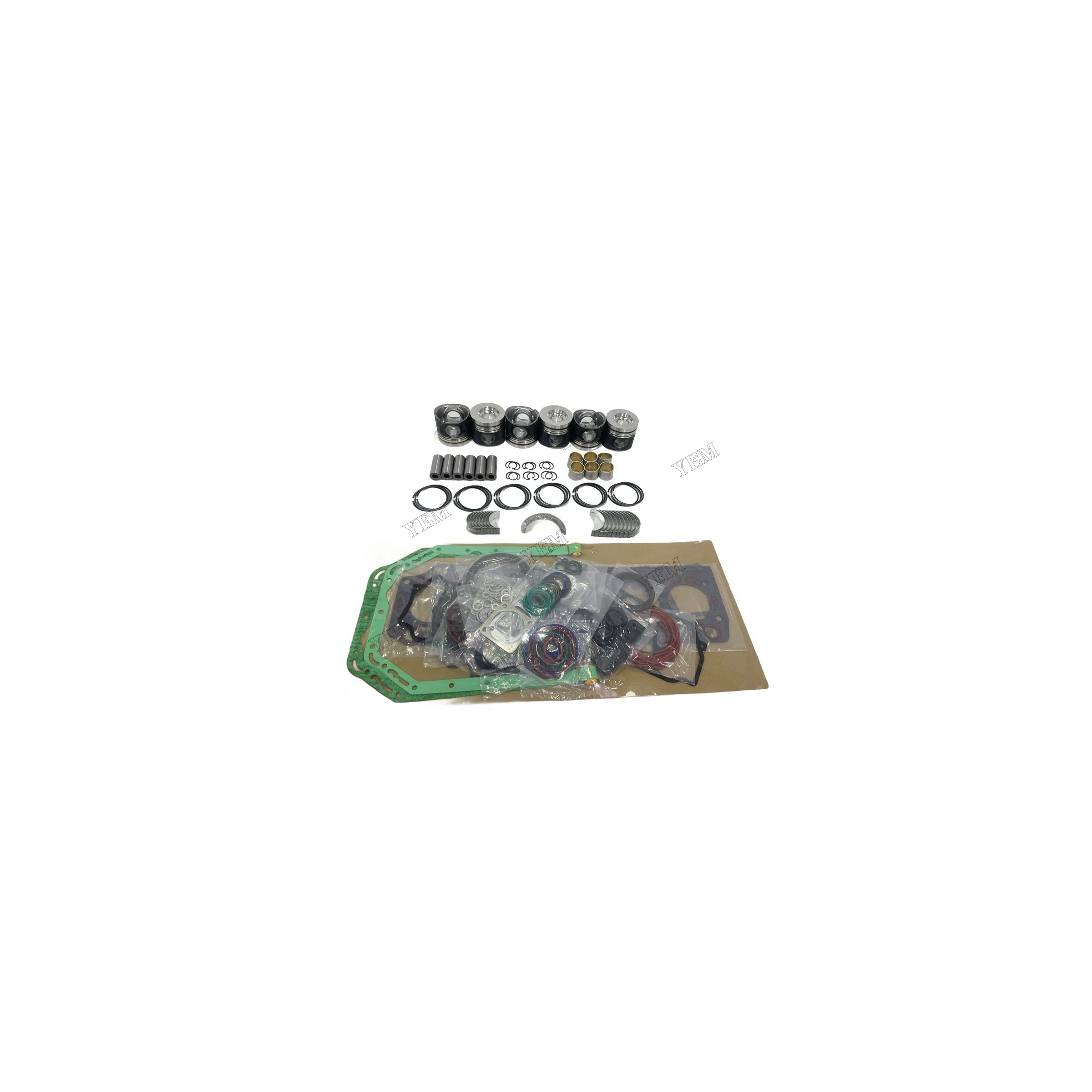 For Deutz BF6M2012 Overhaul Kit With Cylinder Gaskets Piston Rings Bearings Engine Parts Manufacturer
