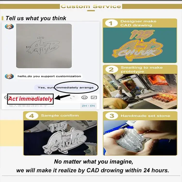 Personal Image Propaganda Personalized Custom Iced Out 3D Cartoon Head Portrait Pendant Y2K Metaverse Hip Hop Jewelry