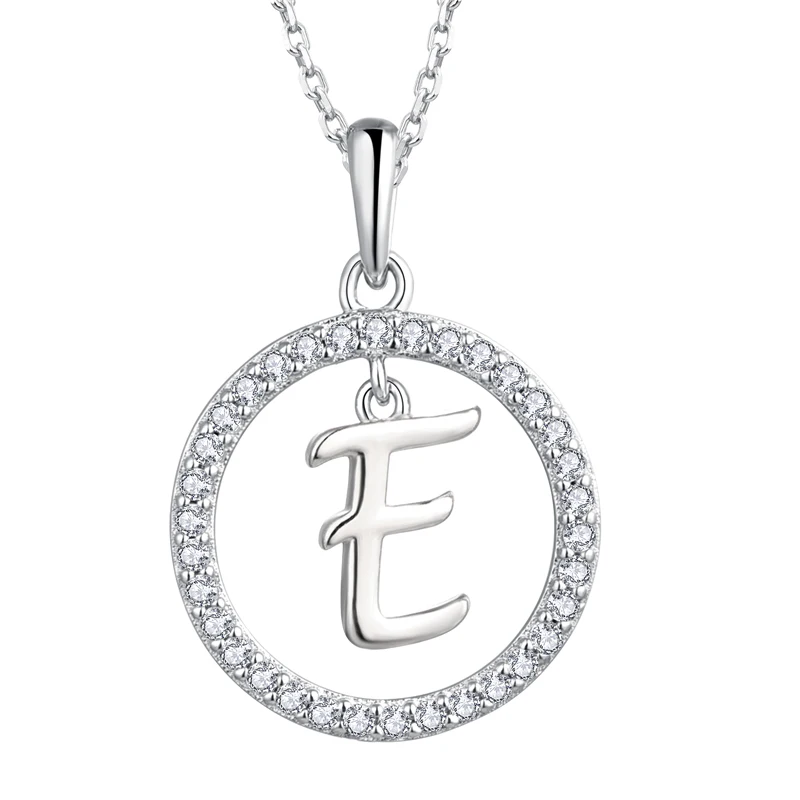 cz letter pendant