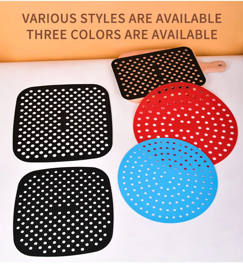 Dumo 2022 New Silicone Air Fryer Liners Kitchen Accessories Reusable