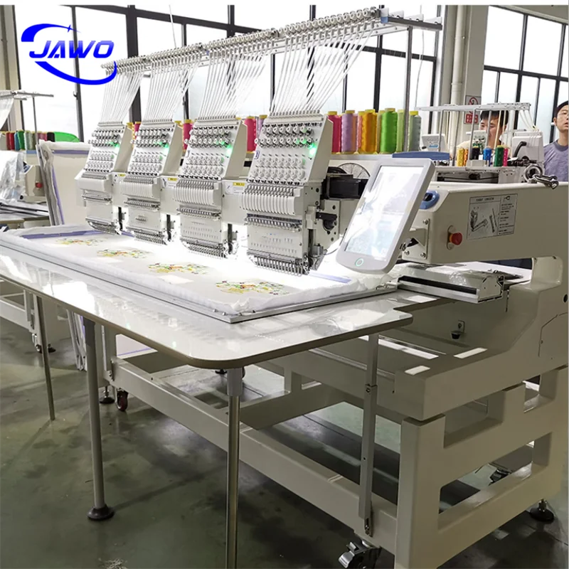 Factory Price 2 Head Computer Sewing Machine 6 Head Embroidery Machine for Sale