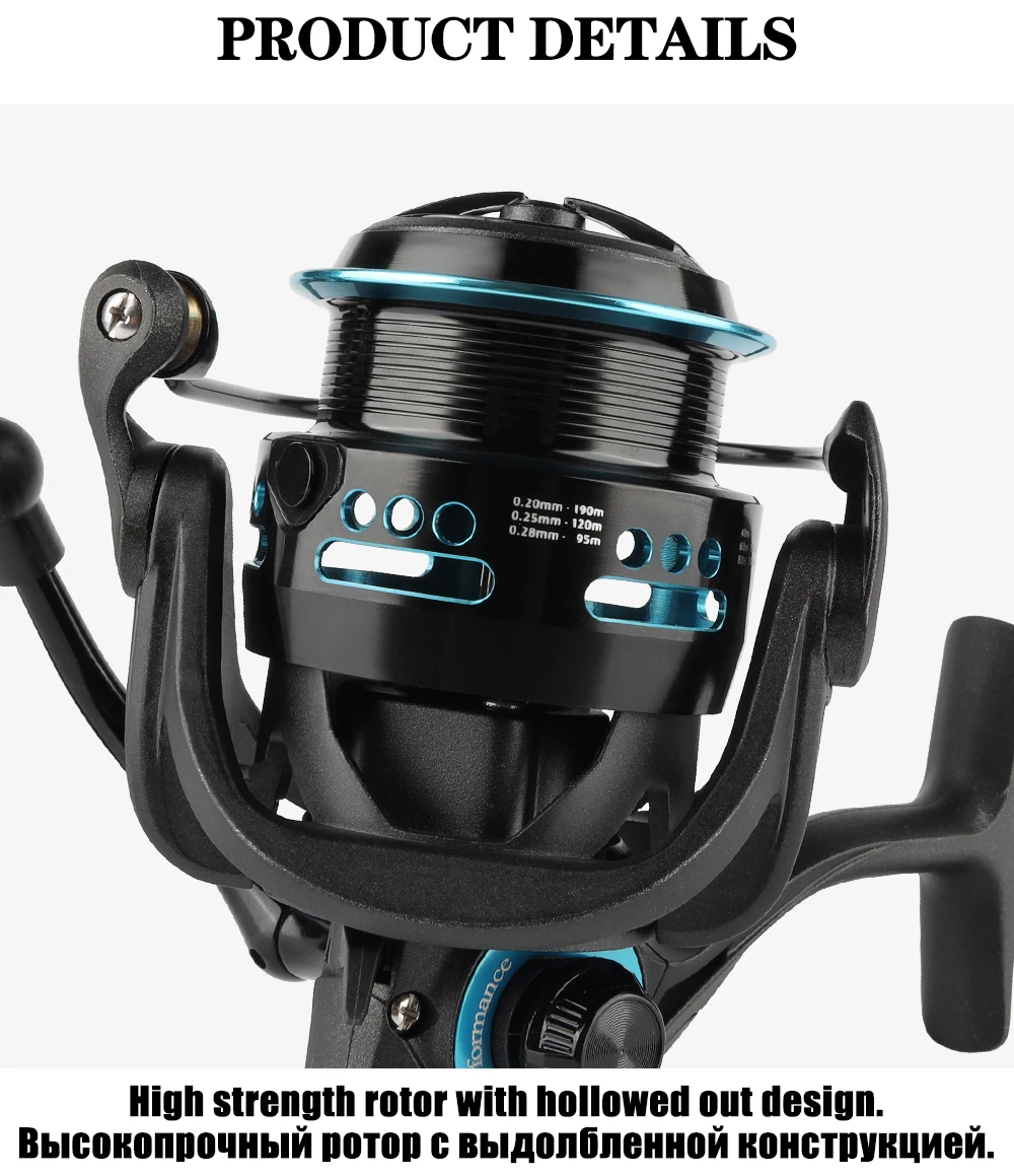 W P E Spinning Reel Fishing, Carp Spinning Fishing Reel