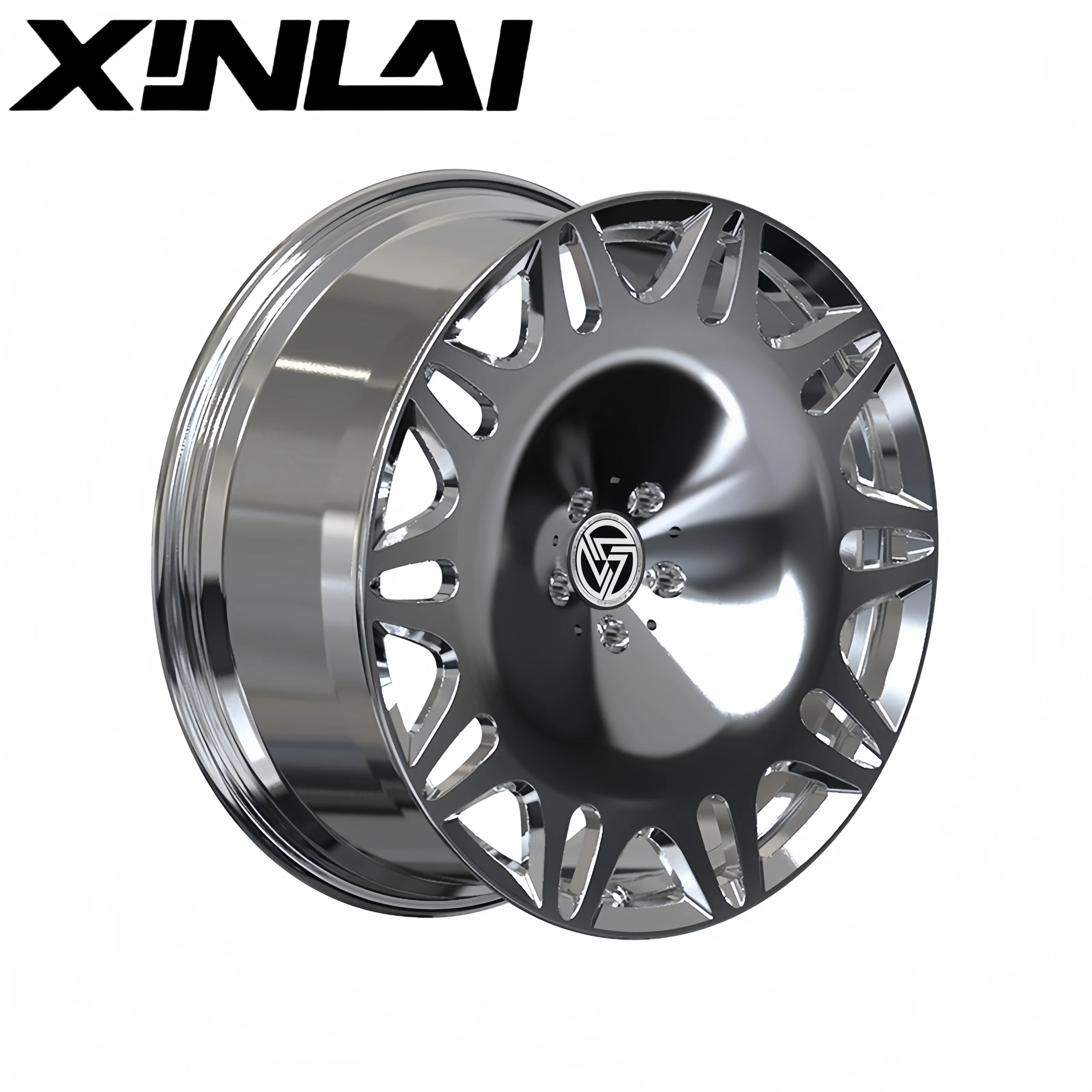 XINLAI Custom Deep Concave Chrom 5X120 5X114.3 5X112 18 19 20 21 22 Forged Wheels Passenger Car Wheels for Maybach Mercedes - Image 4
