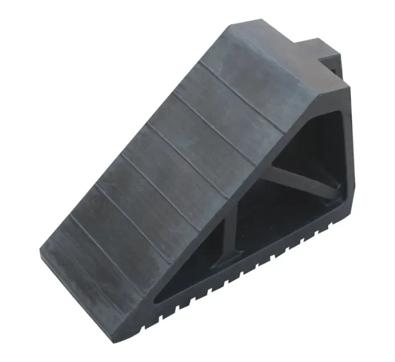 High resistance to severe impact Portable Rubber Wheel Chock