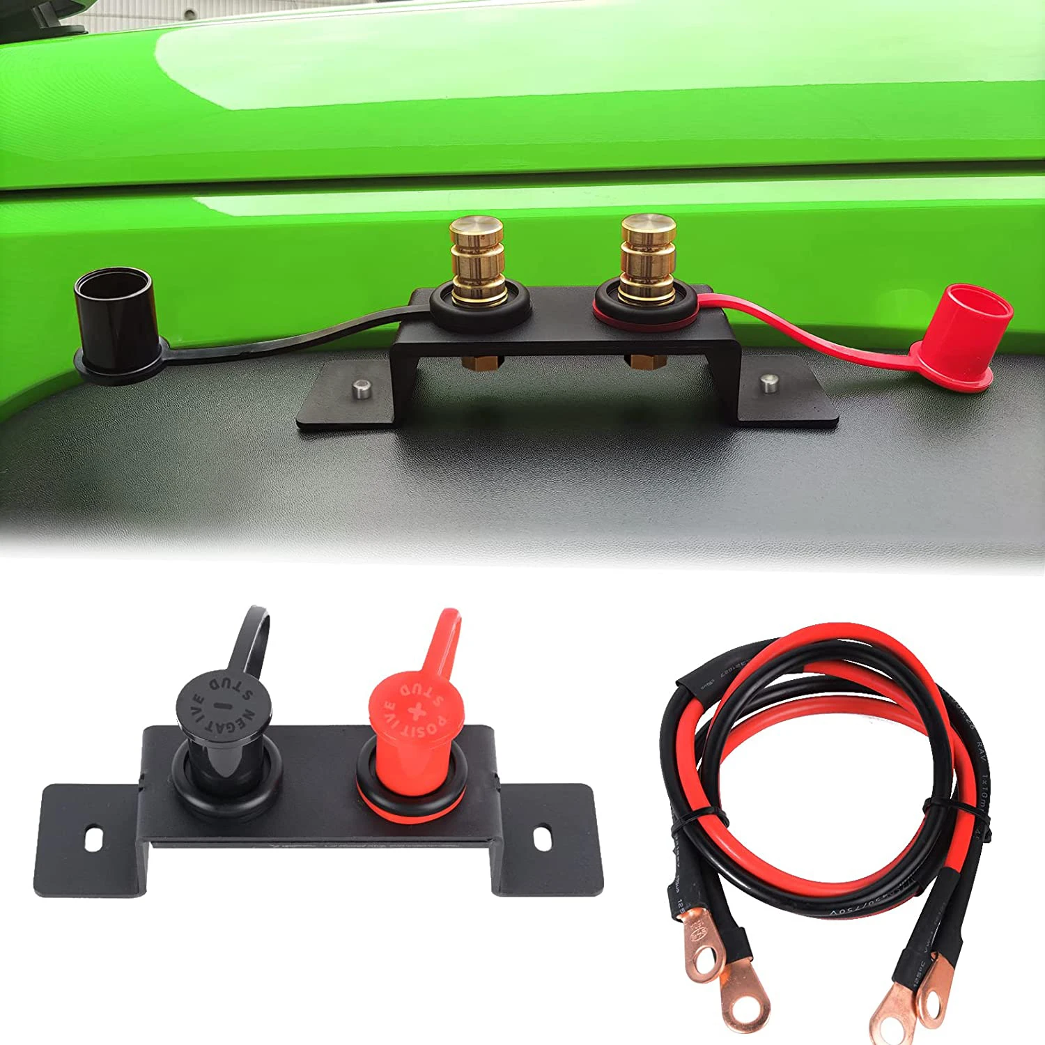 Utv Atv Remote Battery Charger Jumper Posts Rv Battery Jumper Terminals