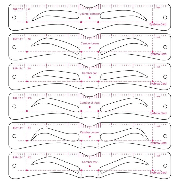 eyebrow-stencil-target-free-printable-eyebrow-templates for Free Printable Printable Eyebrow Template Eyebrow Stencil Target - Free Printable Eyebrow Templates for Free Printable Printable Eyebrow Template