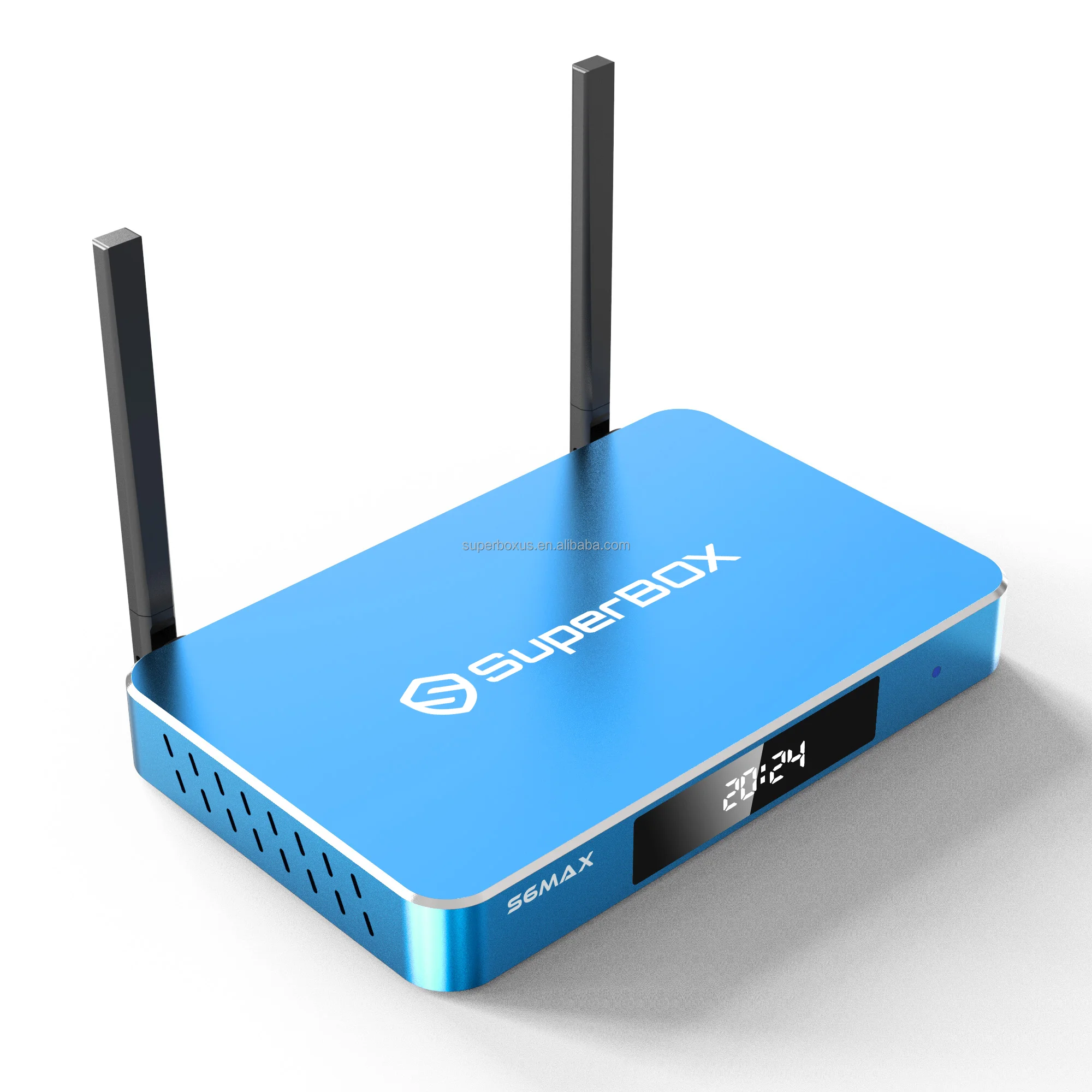 2025 Version S6 MAX Android TV Box - 4GB RAM, 64GB Storage, 6K, WiFi 6, Bluetooth 5.2, OTA Updates, Voice Remote Bundle