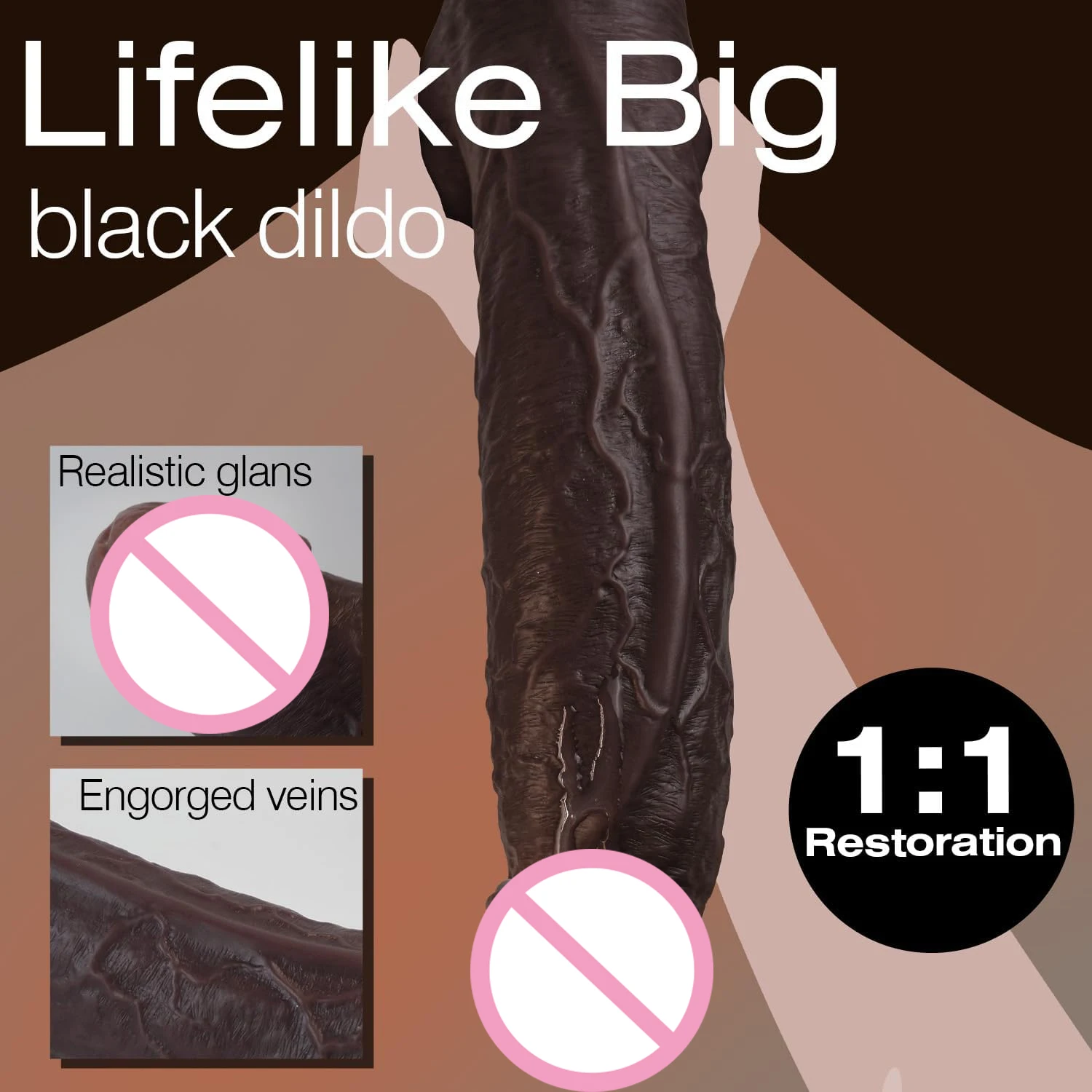 11 Inch Huge Black Penis Masturbators Sex Toy Adult Product Female Liquid  Silicone Rubber Dick Realistic Big Dildo for Women Men