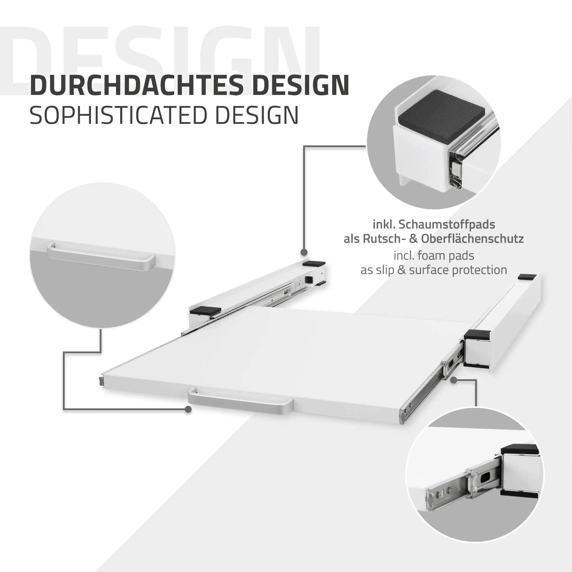 Gracewise Steel Furniture Metal Washer Dryer Stacking Kit Laundry