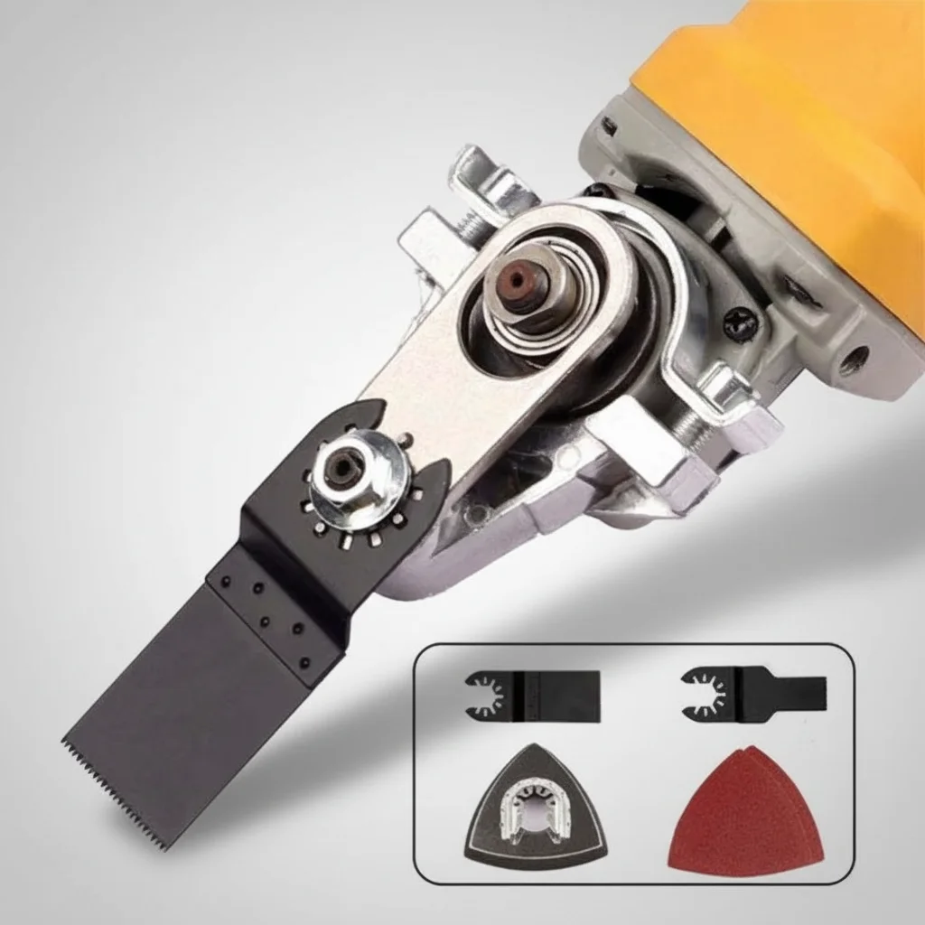 TEBAK Multi-functional Conversion Angle Grinder Accessories, Woodworking Tool Modification Accessories