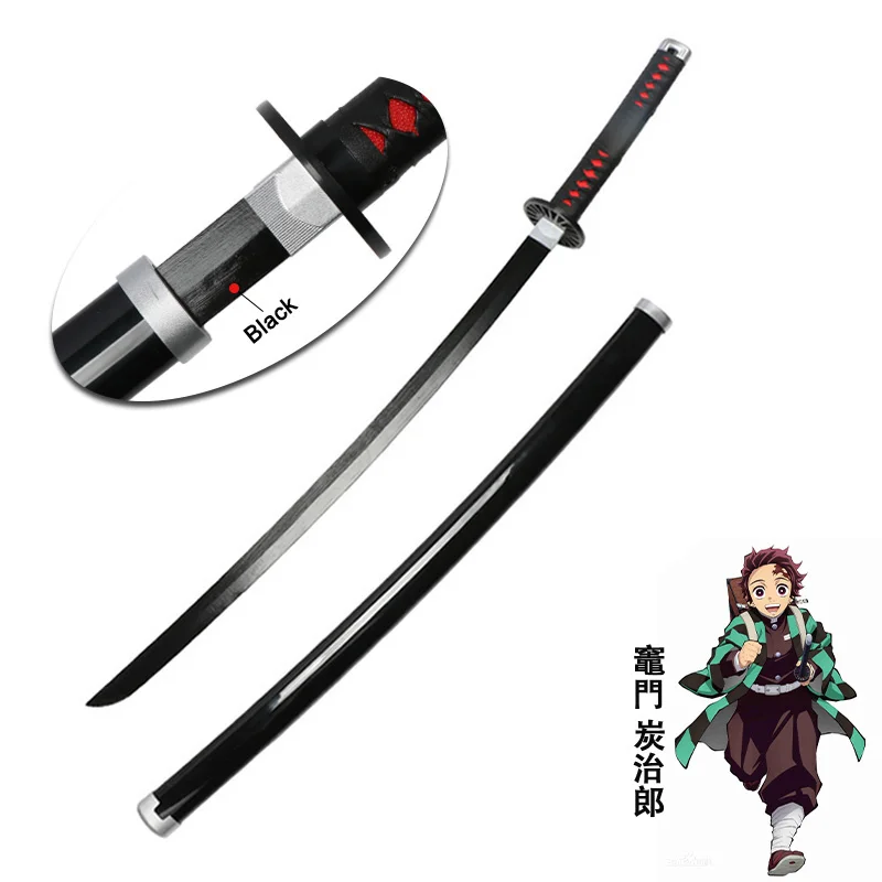 in magazzino demone slayer spada fatti a mano katana anime cosplay