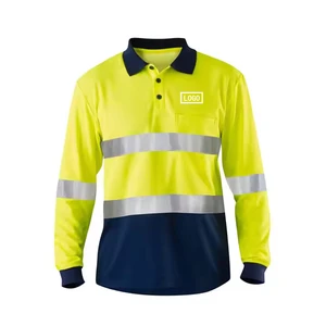 Custom Logo Multiple Pockets Road Work Hi Vis Reflective Men High Visibility Safety Hoodie Long Sleeve