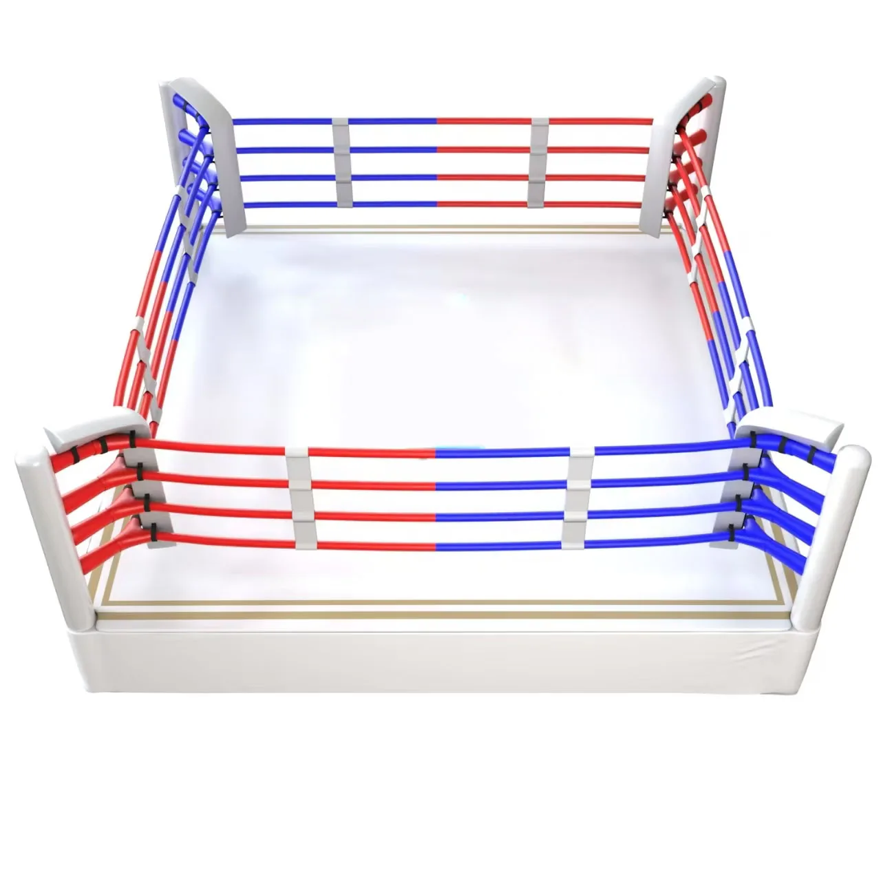High Quality Steel Frame Boxing Ring Easy Installation Boxing Ring square Fully Equipped Boxing Ring Poles for Match