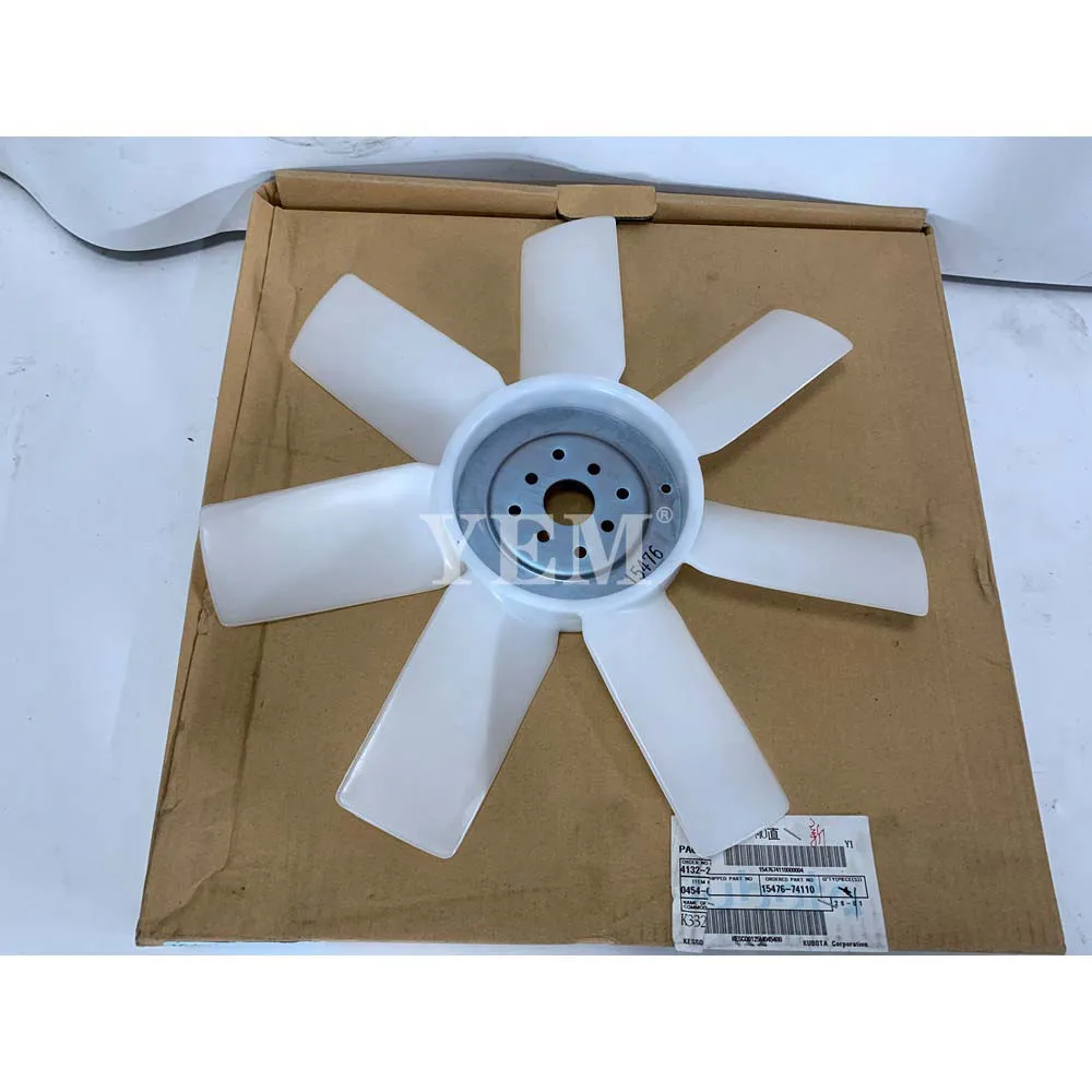 V2203 Fan Blade 15476-74110 for Kubota Engine Rebuilding Kit