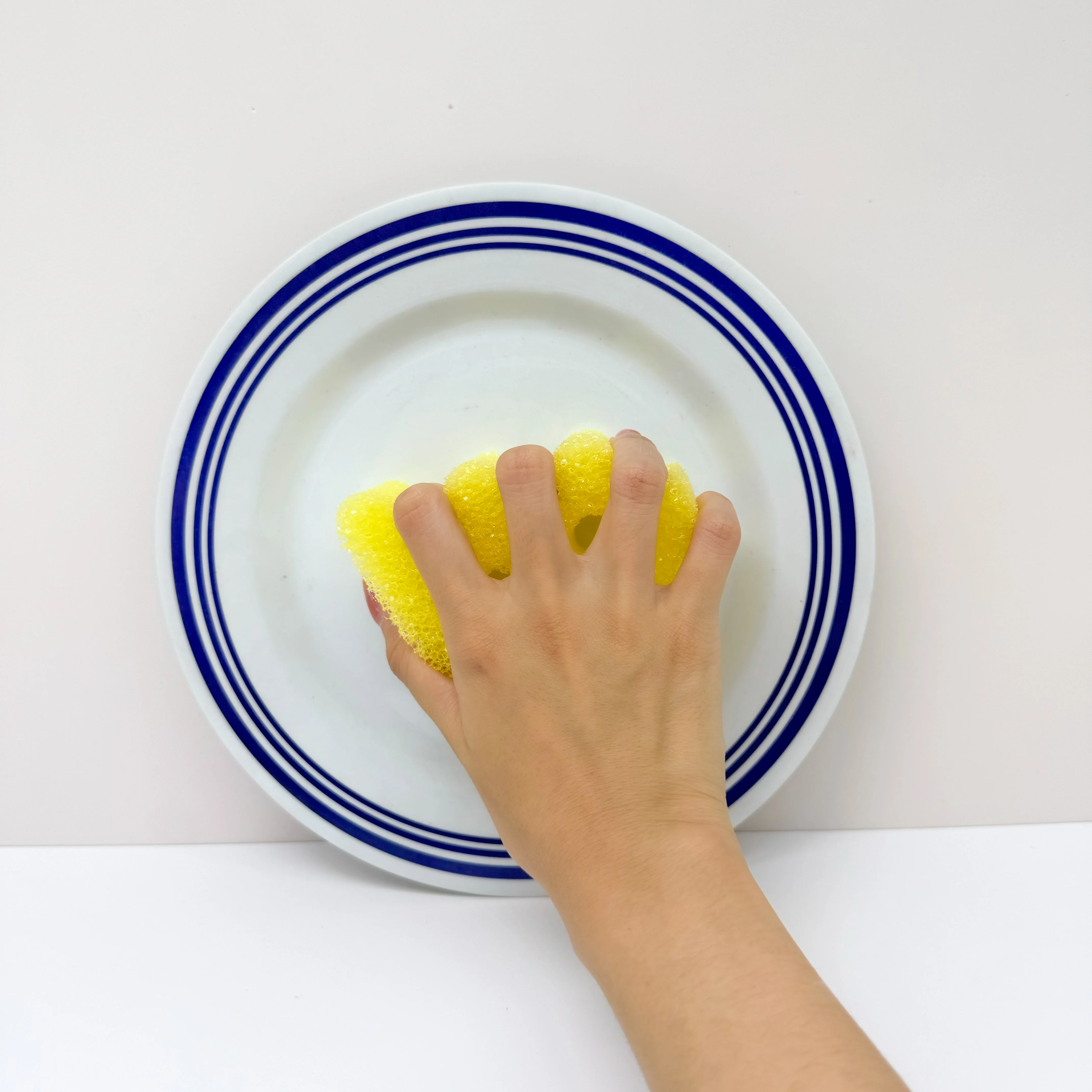 Multi-Use Soft Scrub Sponges Scratch-Free & Deep Cleaning in Warm Water Firm in Cold Dishwasher Safe