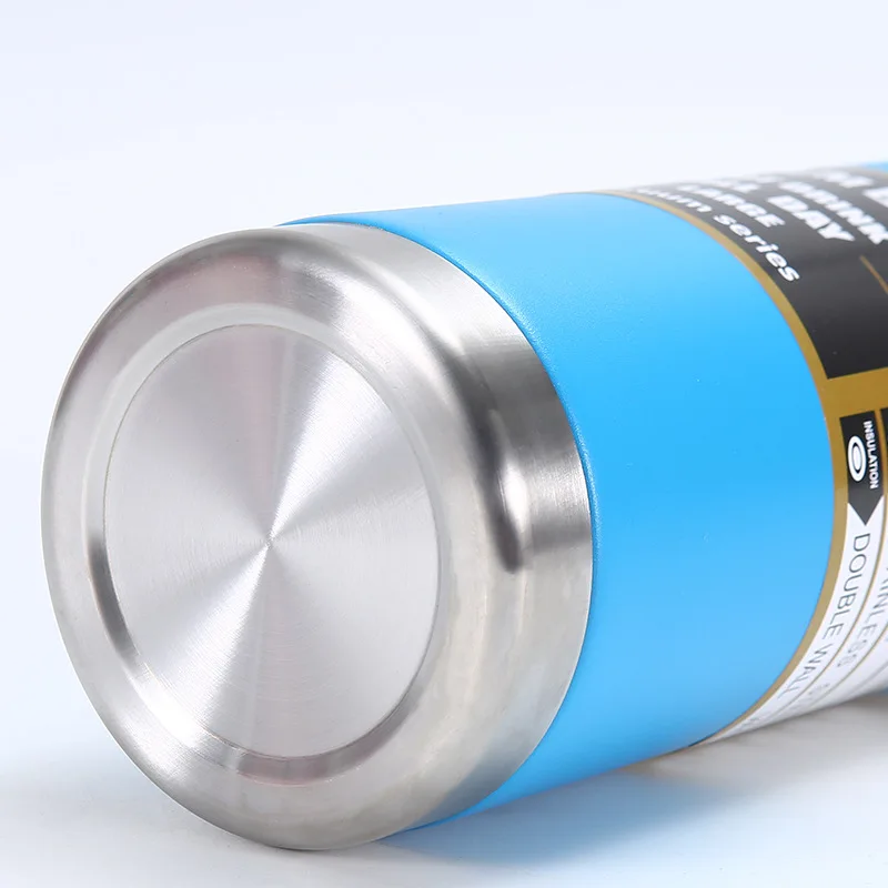 Custom Logo12oz 18oz 36oz 64 oz Stainless Steel Metal Drink Bottle Vacuum Insulated Thermos Chug Cap Hot Sports Water Bottle factory