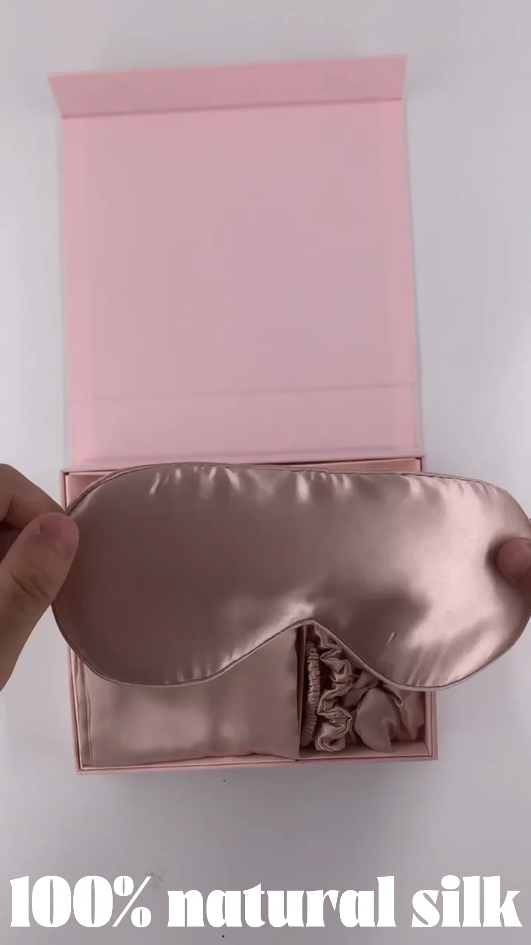 Luxury Silk Gift Set 6a 100 Mulberry Silk Pillowcase Eye Mask Hair