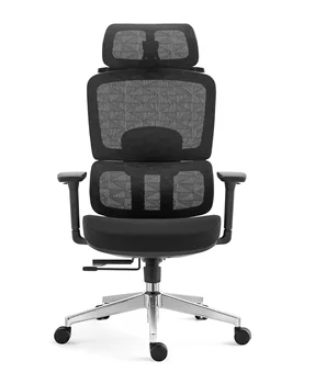 Ergonomic Office Chair with Lift Feature Contemporary Design New Item-Aluminum Frame and Mesh Material