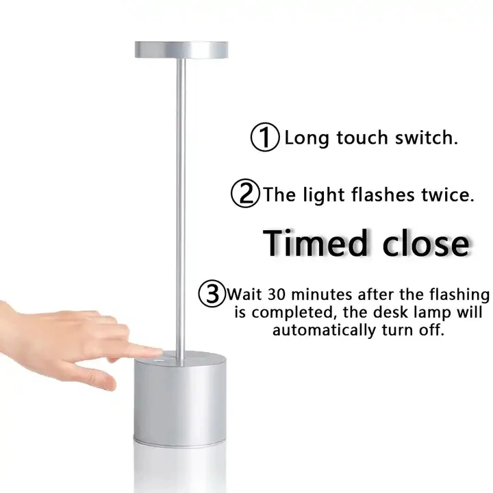 Rebecca Charge Base Cordless Table Lamp Hotel Let Restaurant Modern Trolley Table Lamp