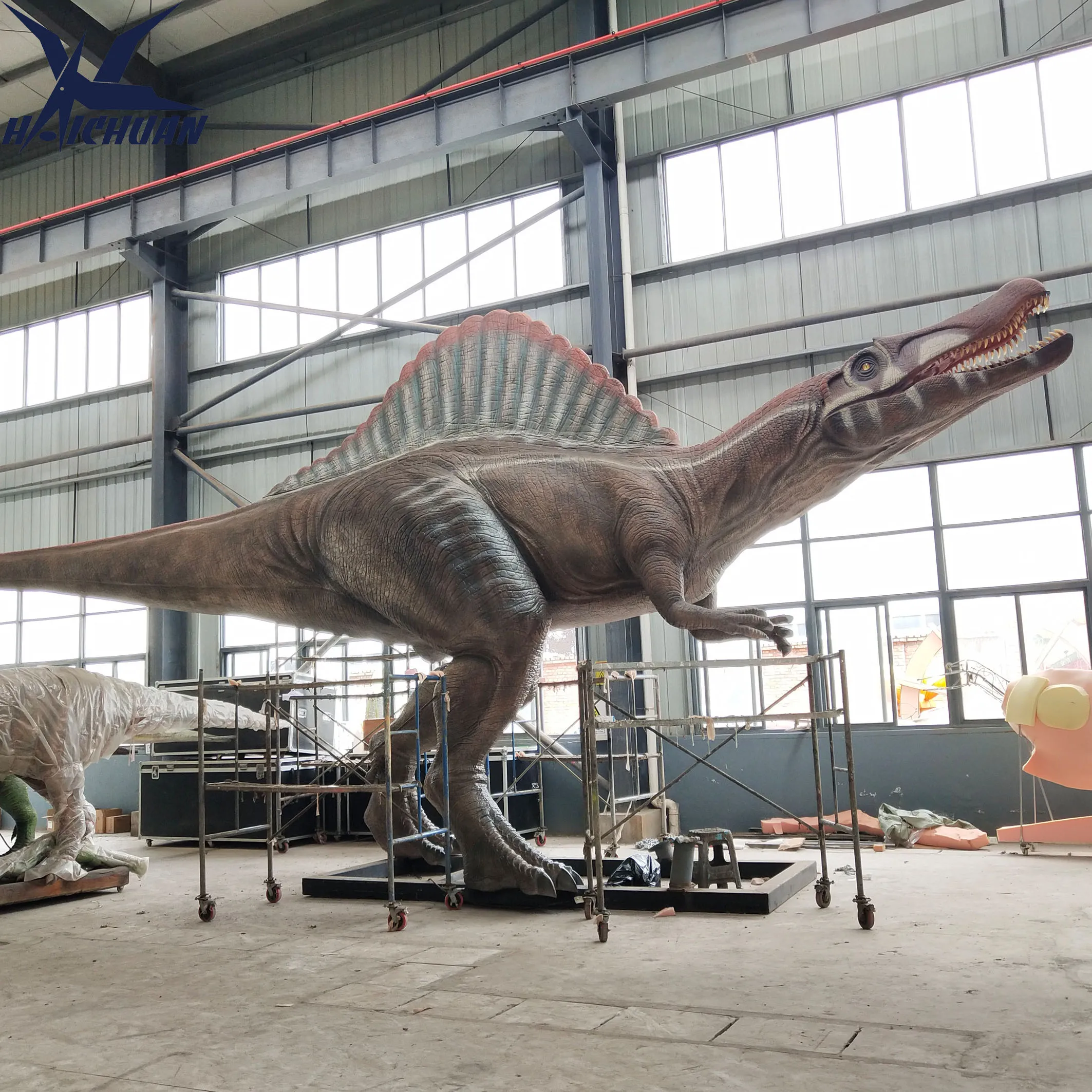 Buy Animatronic Dinosaur Sculpture Large Dinosaurios Montable Giant Animatronic Spinosaurus